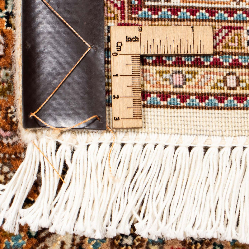 Dywan perski - Tabriz - 392 x 302 cm - jasnobrązowy