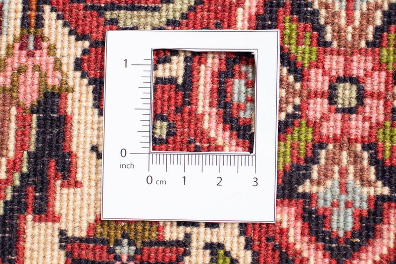 Dywan perski - Bijar kwadratowy  - 208 x 200 cm - jasna czerwień