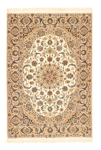 Dywan perski - Isfahan - Premium - 163 x 111 cm - beżowy