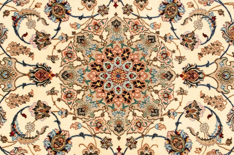 Dywan perski - Isfahan - Premium - 163 x 111 cm - beżowy