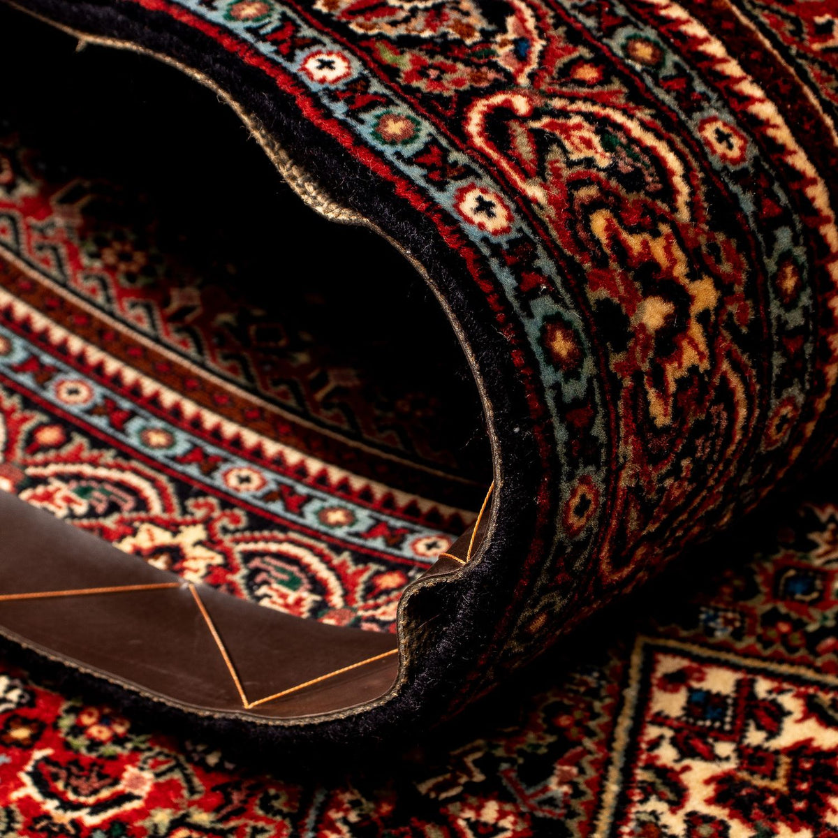 Biegacz Dywan perski - Bijar - 250 x 73 cm - wielokolorowy