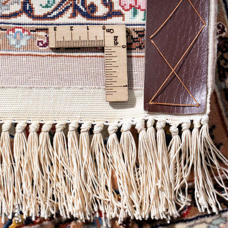 Dywan perski - Isfahan - Premium - 201 x 130 cm - beżowy