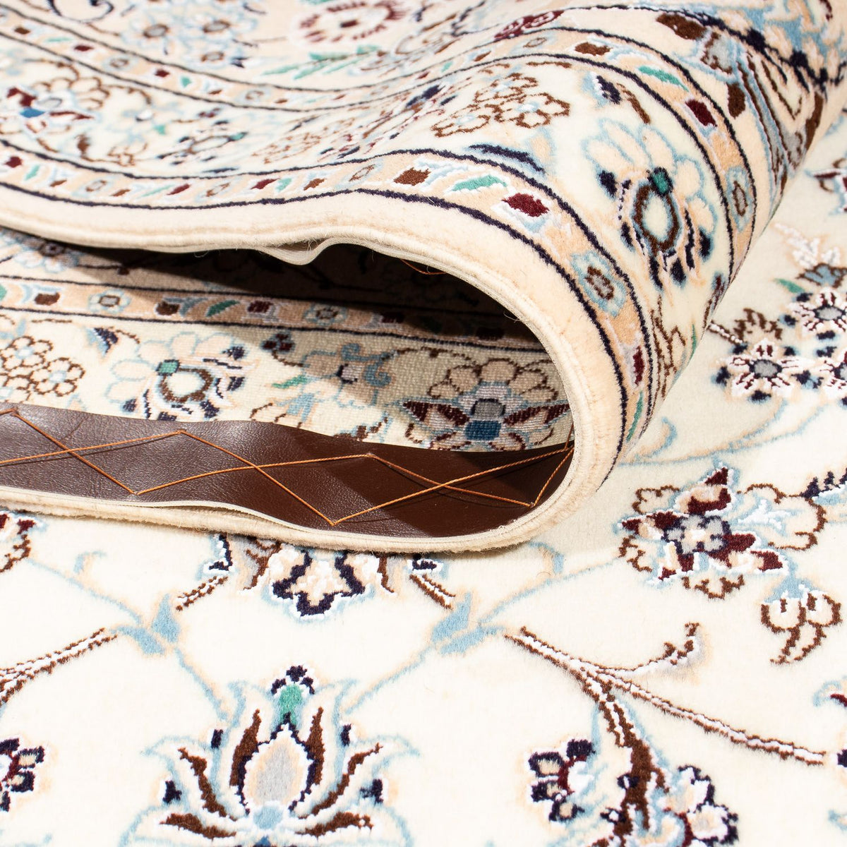 Dywan perski - Nain - Premium - 262 x 209 cm - beżowy