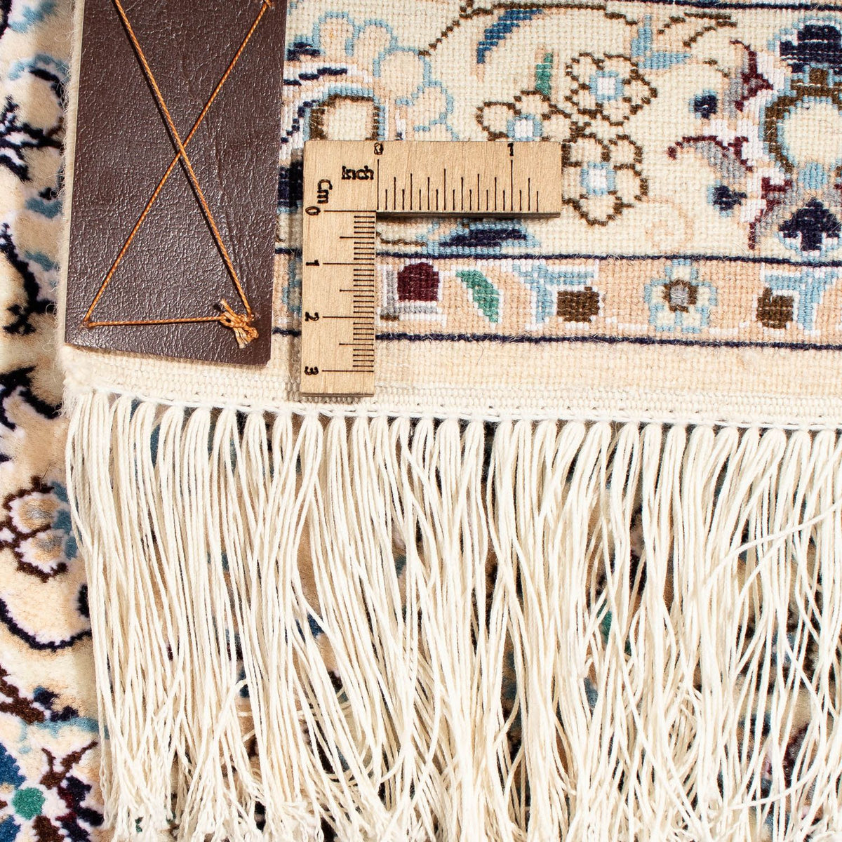 Dywan perski - Nain - Premium - 262 x 209 cm - beżowy