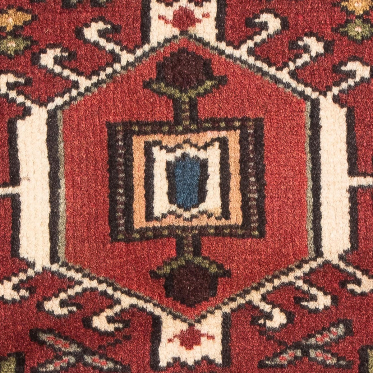 Perski dywan - Nomadyczny - 103 x 65 cm - brązowy