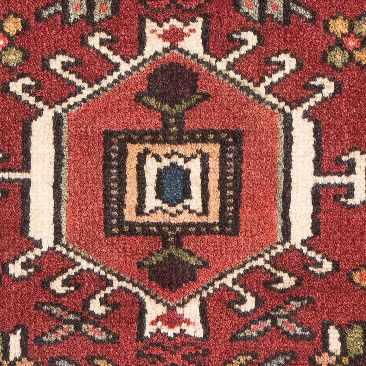 Perski dywan - Nomadyczny - 104 x 60 cm - brązowy