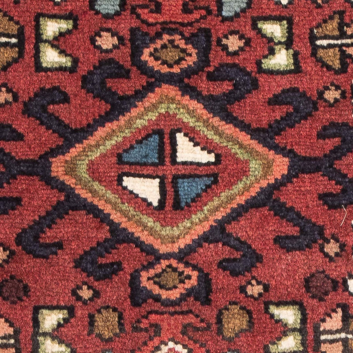 Perski dywan - Nomadyczny - 105 x 70 cm - brązowy