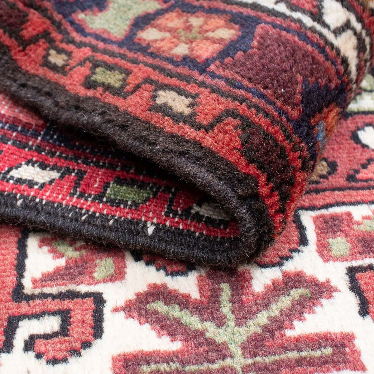 Perski dywan - Nomadyczny - 105 x 70 cm - brązowy