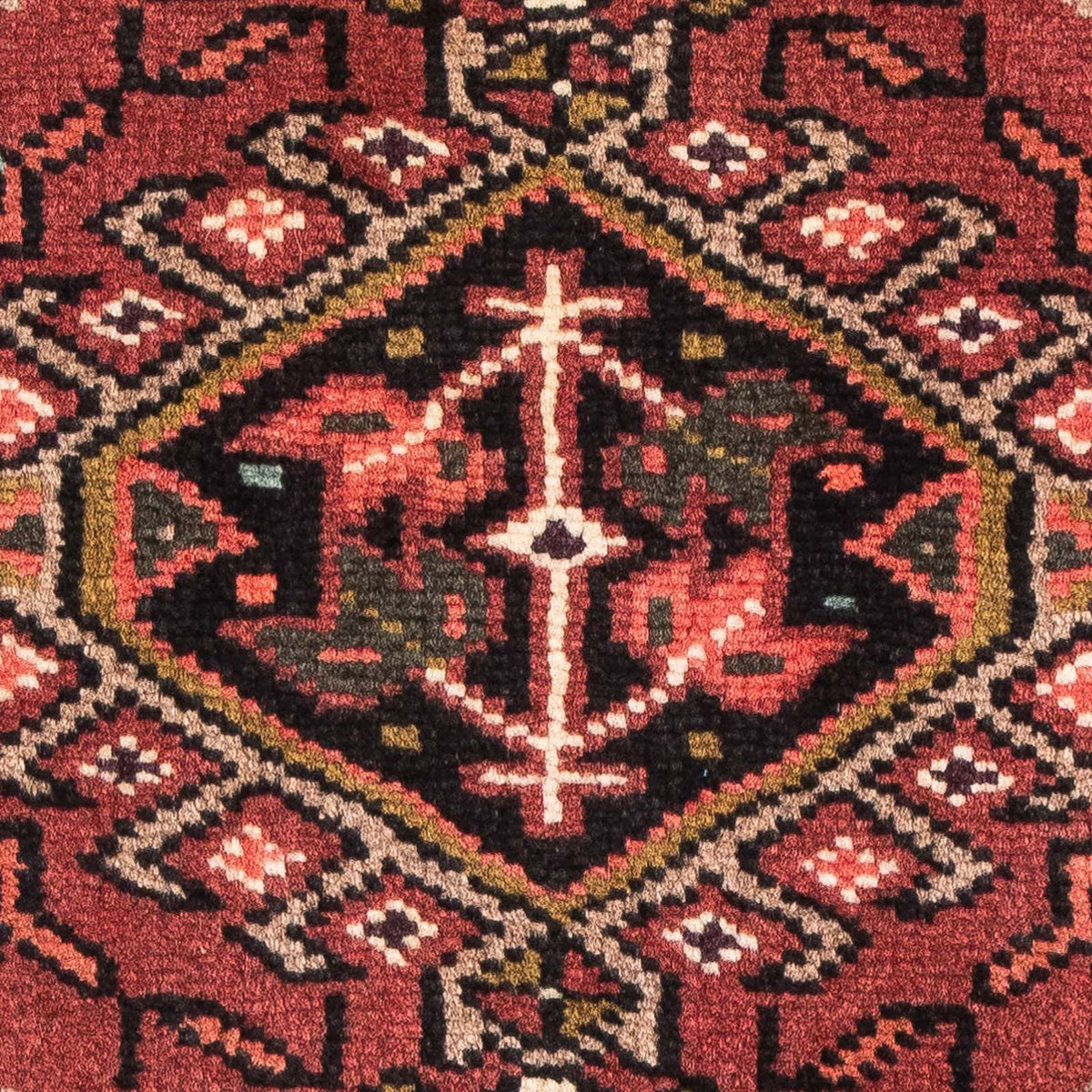 Perski dywan - Nomadyczny - 110 x 66 cm - brązowy