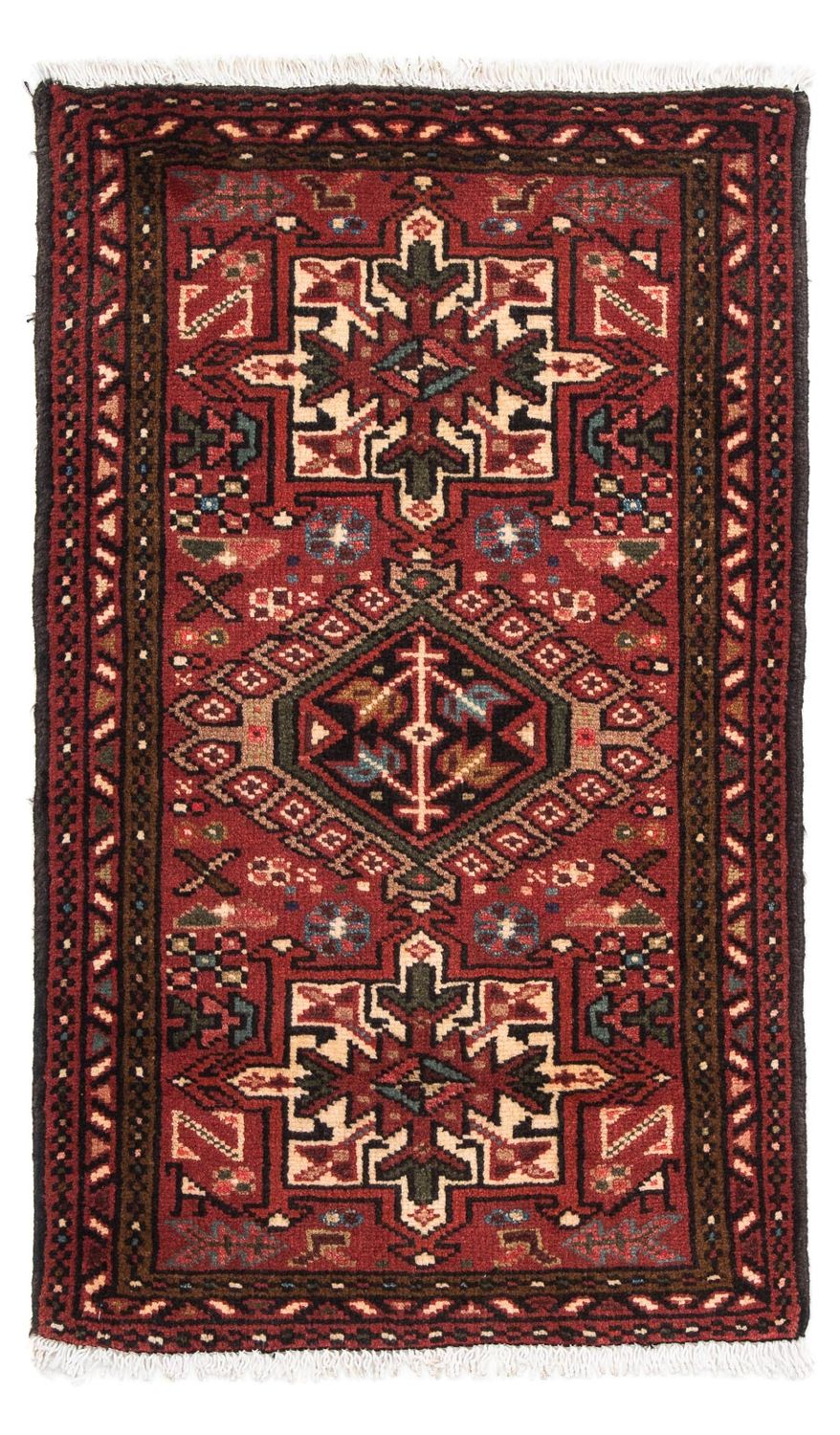 Perski dywan - Nomadyczny - 105 x 66 cm - ciemna czerwień