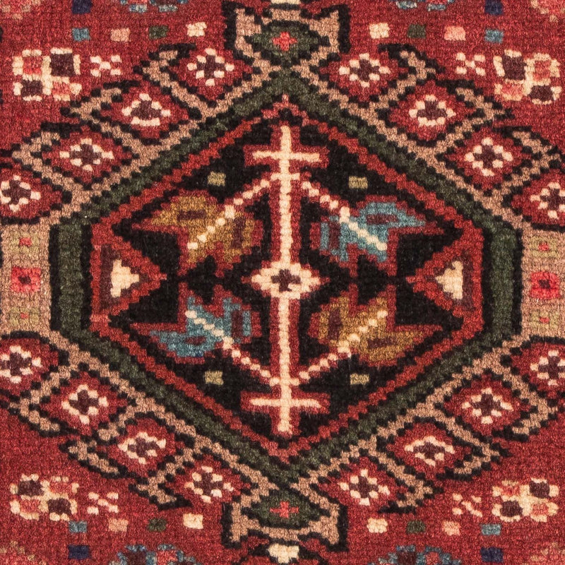 Perski dywan - Nomadyczny - 105 x 66 cm - ciemna czerwień