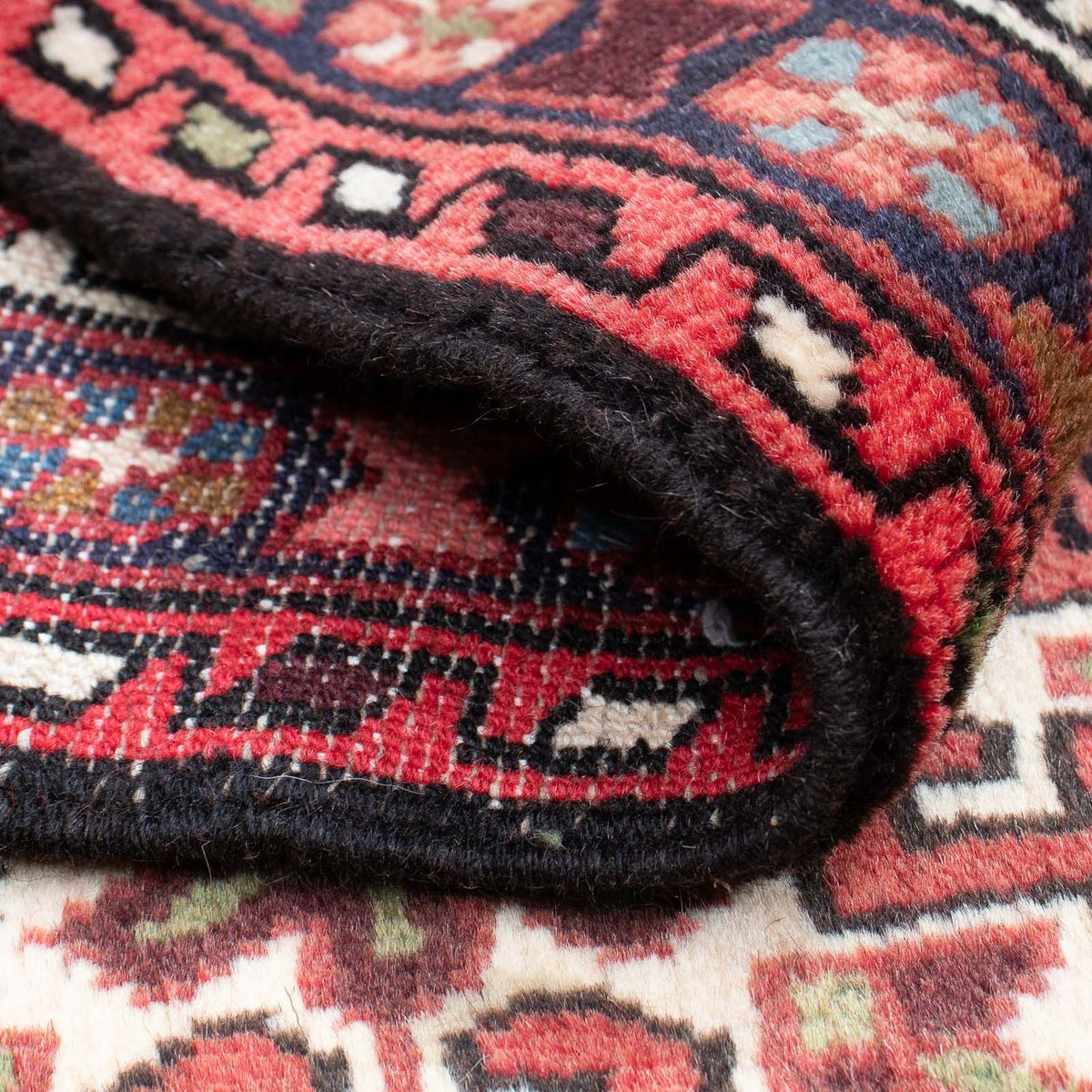 Perski dywan - Nomadyczny - 106 x 68 cm - brązowy