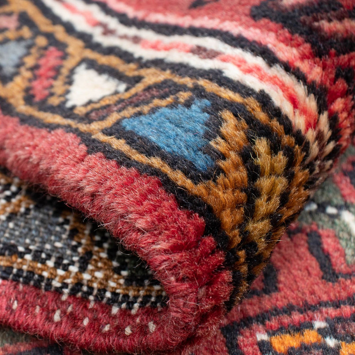 Perski dywan - Nomadyczny - 105 x 60 cm - ciemna czerwień