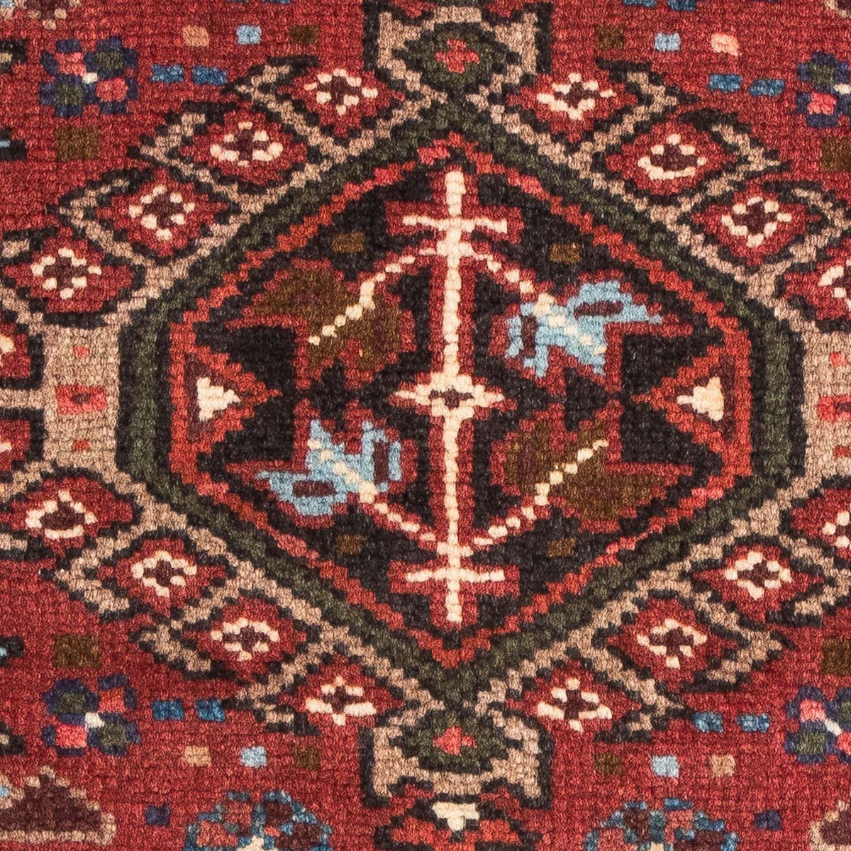 Perski dywan - Nomadyczny - 108 x 65 cm - ciemna czerwień