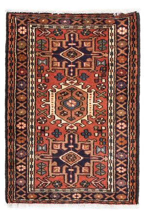 Perski dywan - Nomadyczny - 98 x 70 cm - rdza