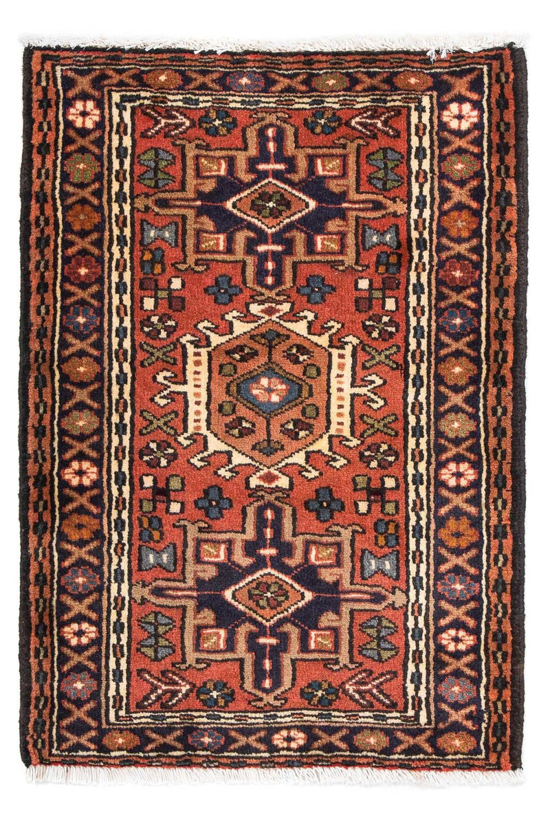 Perski dywan - Nomadyczny - 98 x 70 cm - rdza