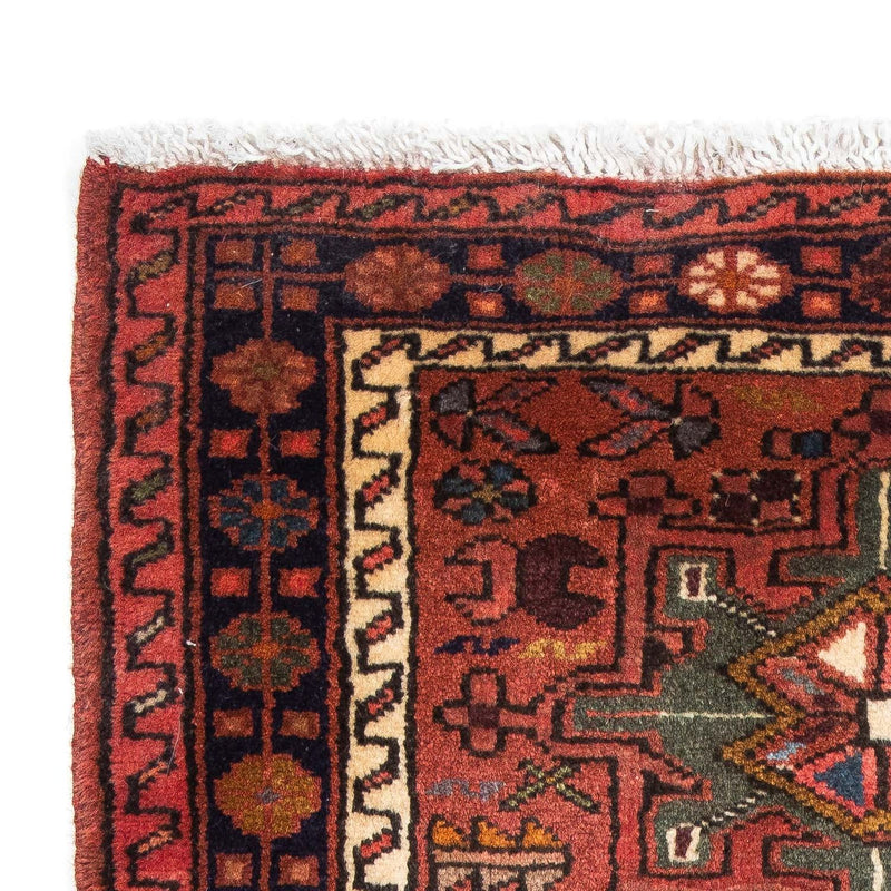 Perski dywan - Nomadyczny - 115 x 75 cm - ciemna czerwień