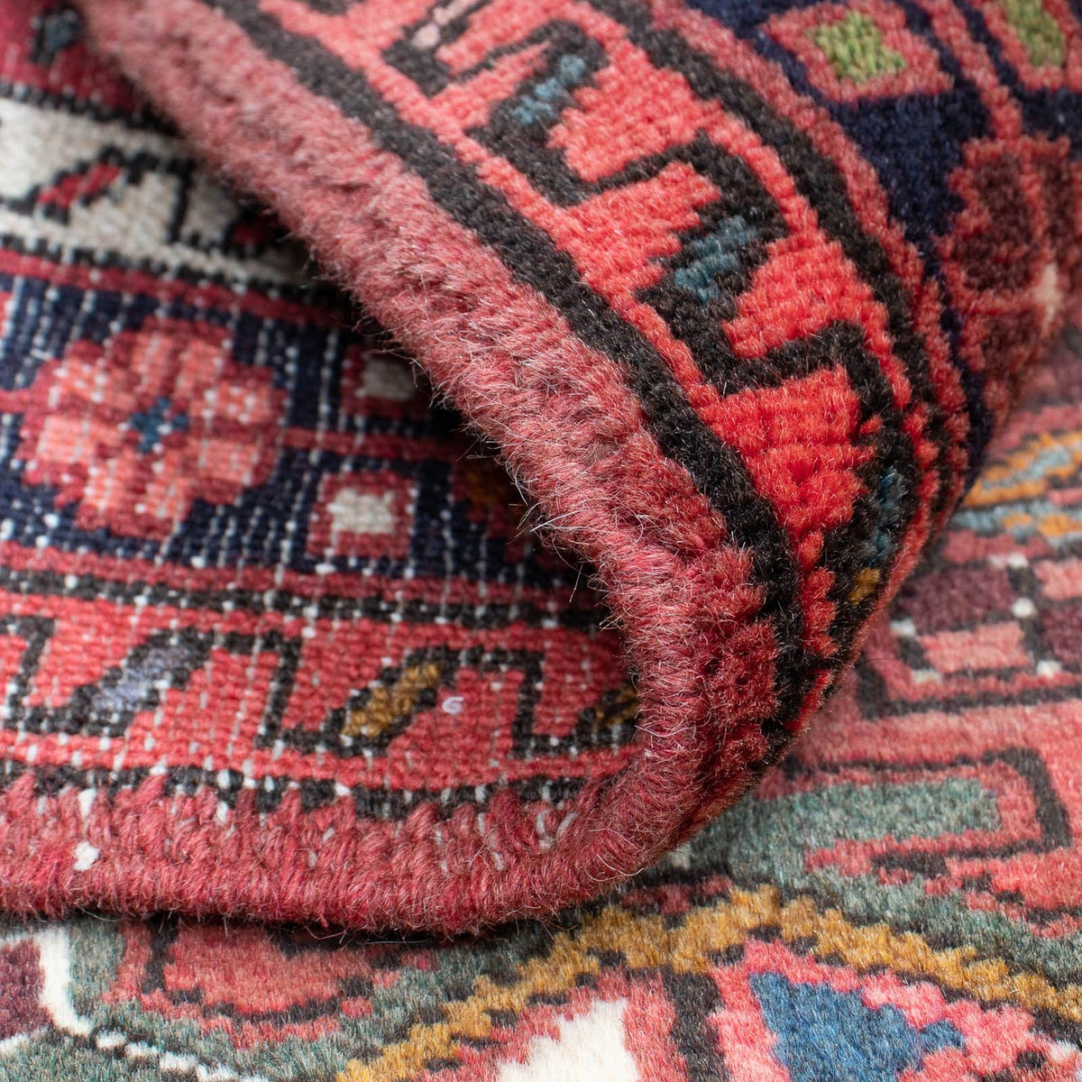 Perski dywan - Nomadyczny - 115 x 75 cm - ciemna czerwień