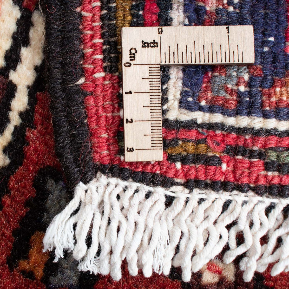 Perski dywan - Nomadyczny - 100 x 73 cm - ciemna czerwień