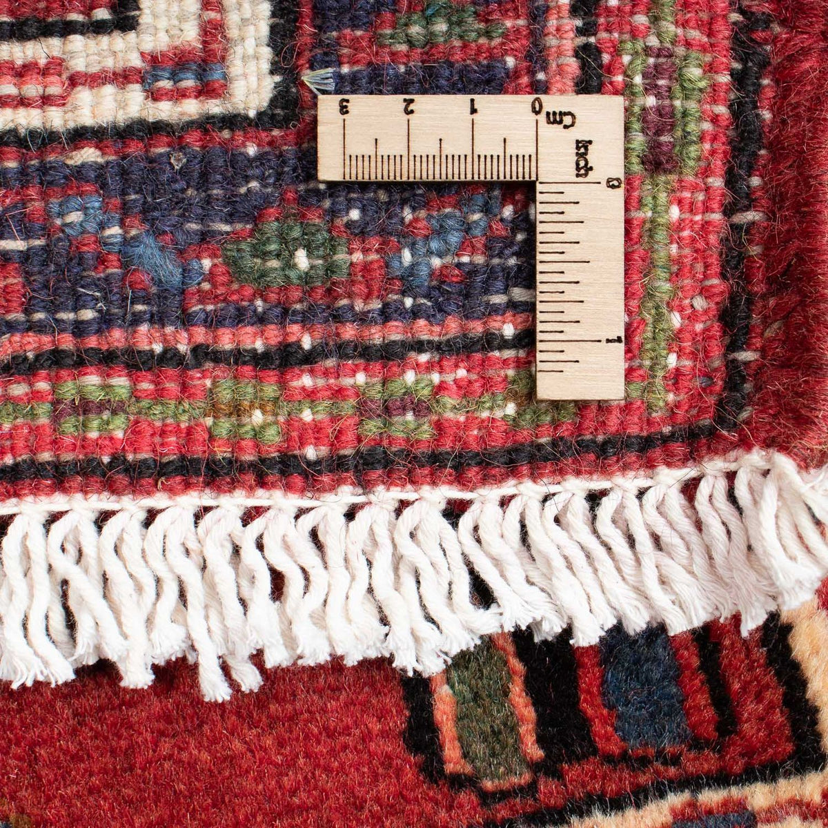 Perski dywan - Nomadyczny - 98 x 70 cm - ciemna czerwień