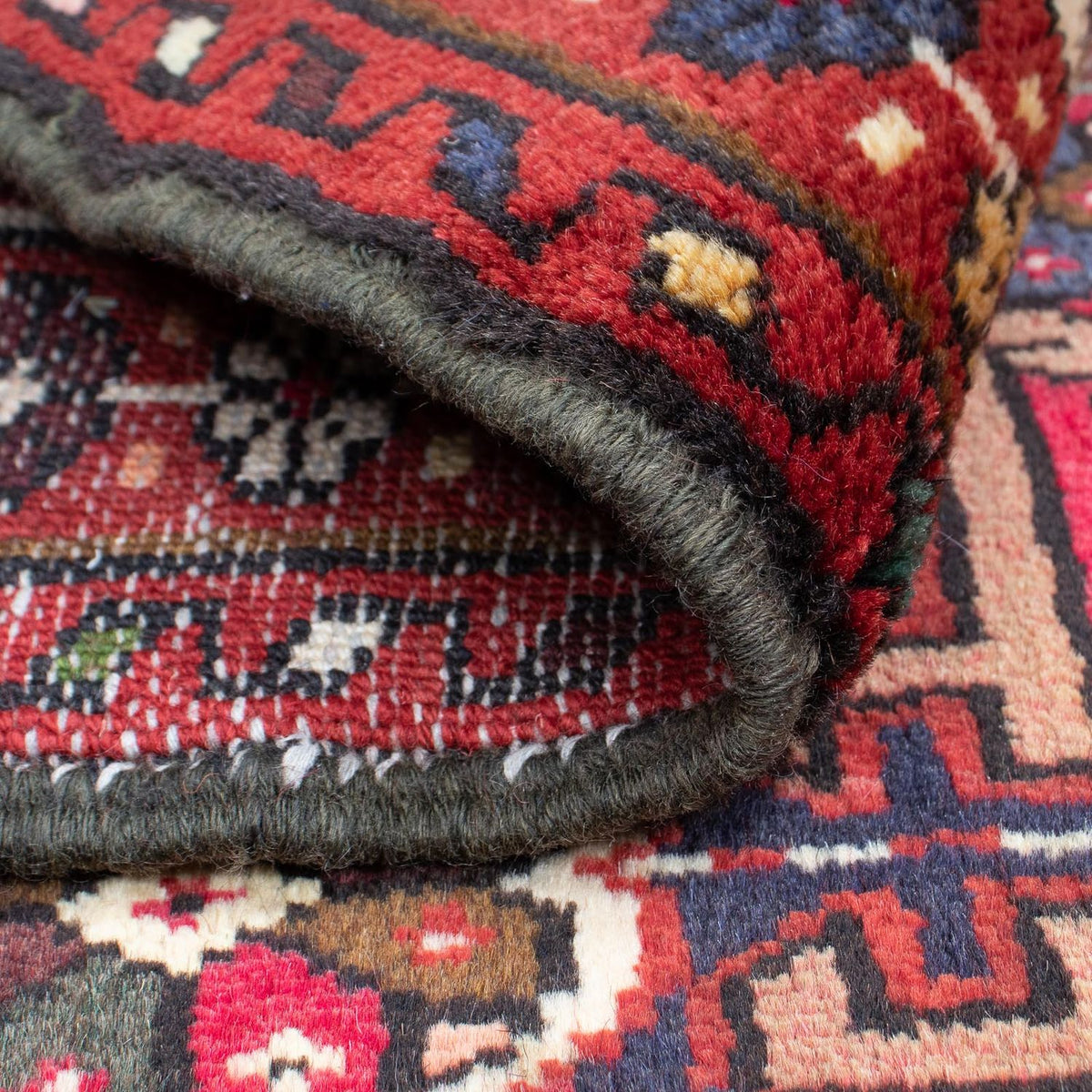 Perski dywan - Nomadyczny - 105 x 70 cm - ciemna czerwień