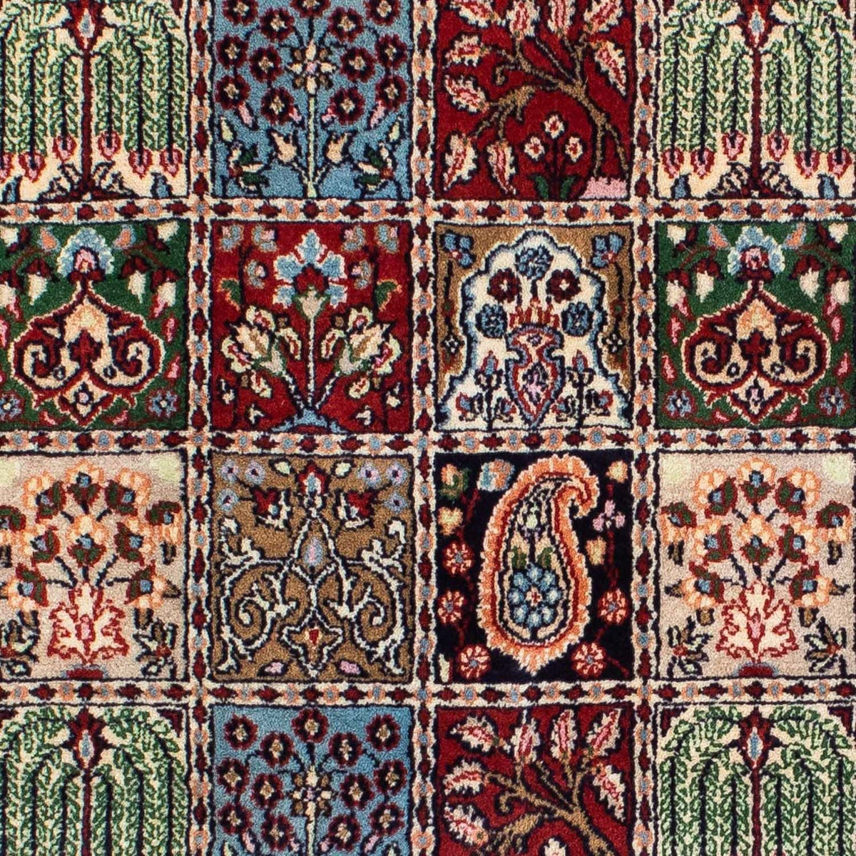 Dywan perski - Klasyczny - 196 x 149 cm - ciemna czerwień