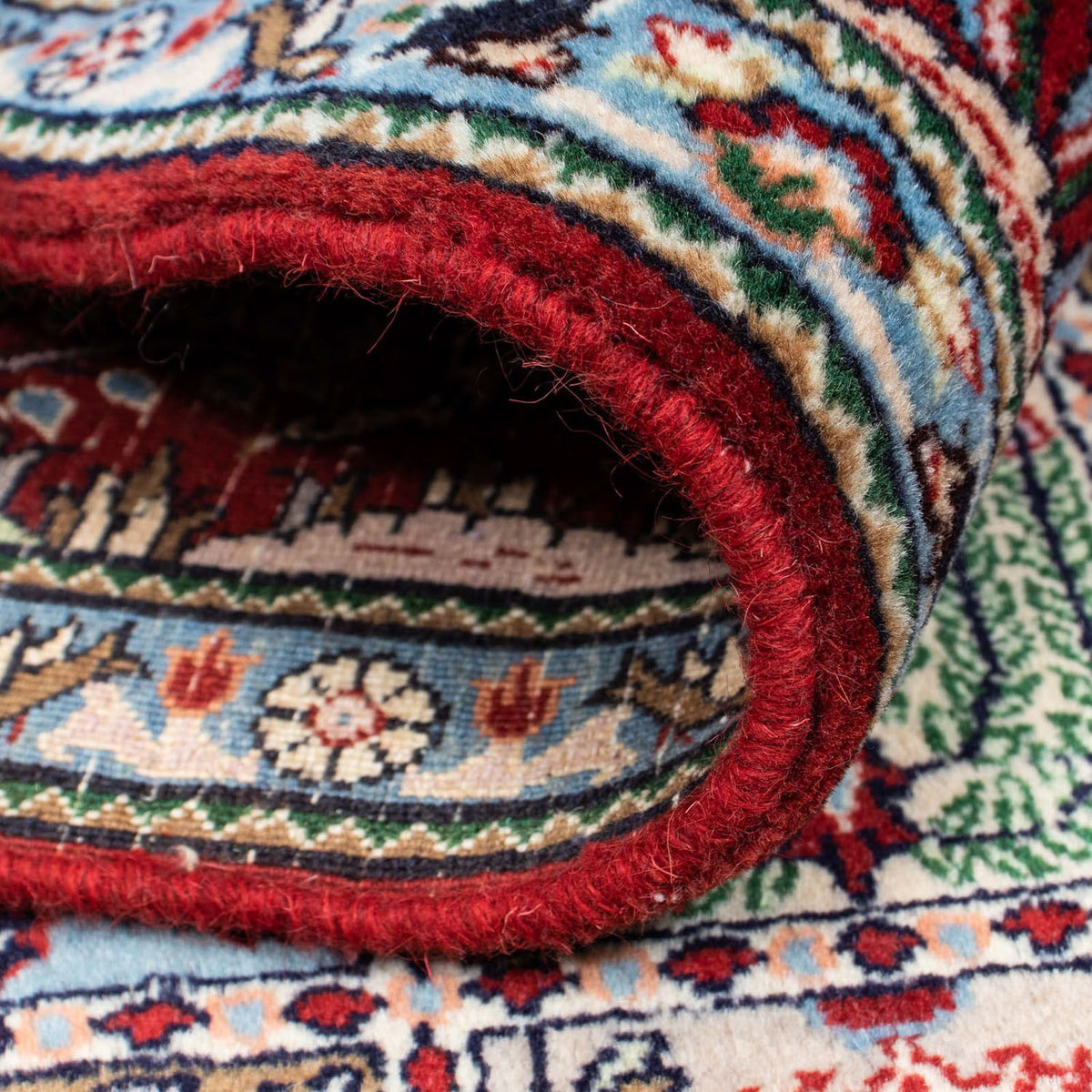 Dywan perski - Klasyczny - 196 x 149 cm - ciemna czerwień