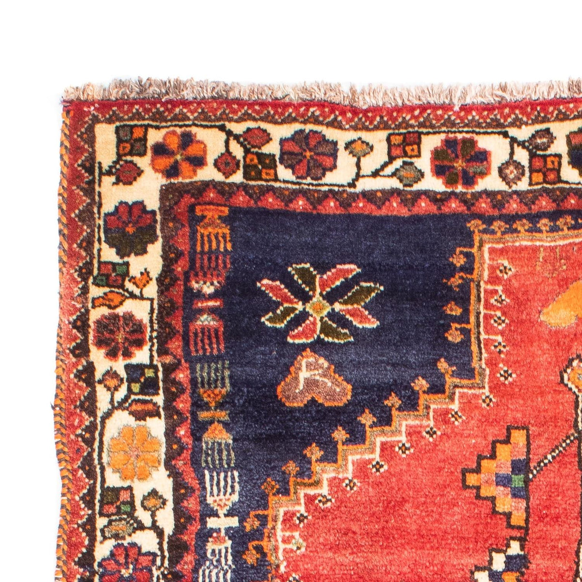 Perski dywan - Nomadyczny - 175 x 113 cm - ciemna czerwień