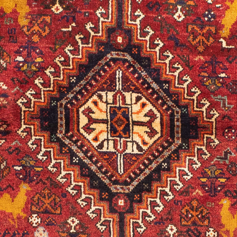 Perski dywan - Nomadyczny - 165 x 113 cm - ciemna czerwień