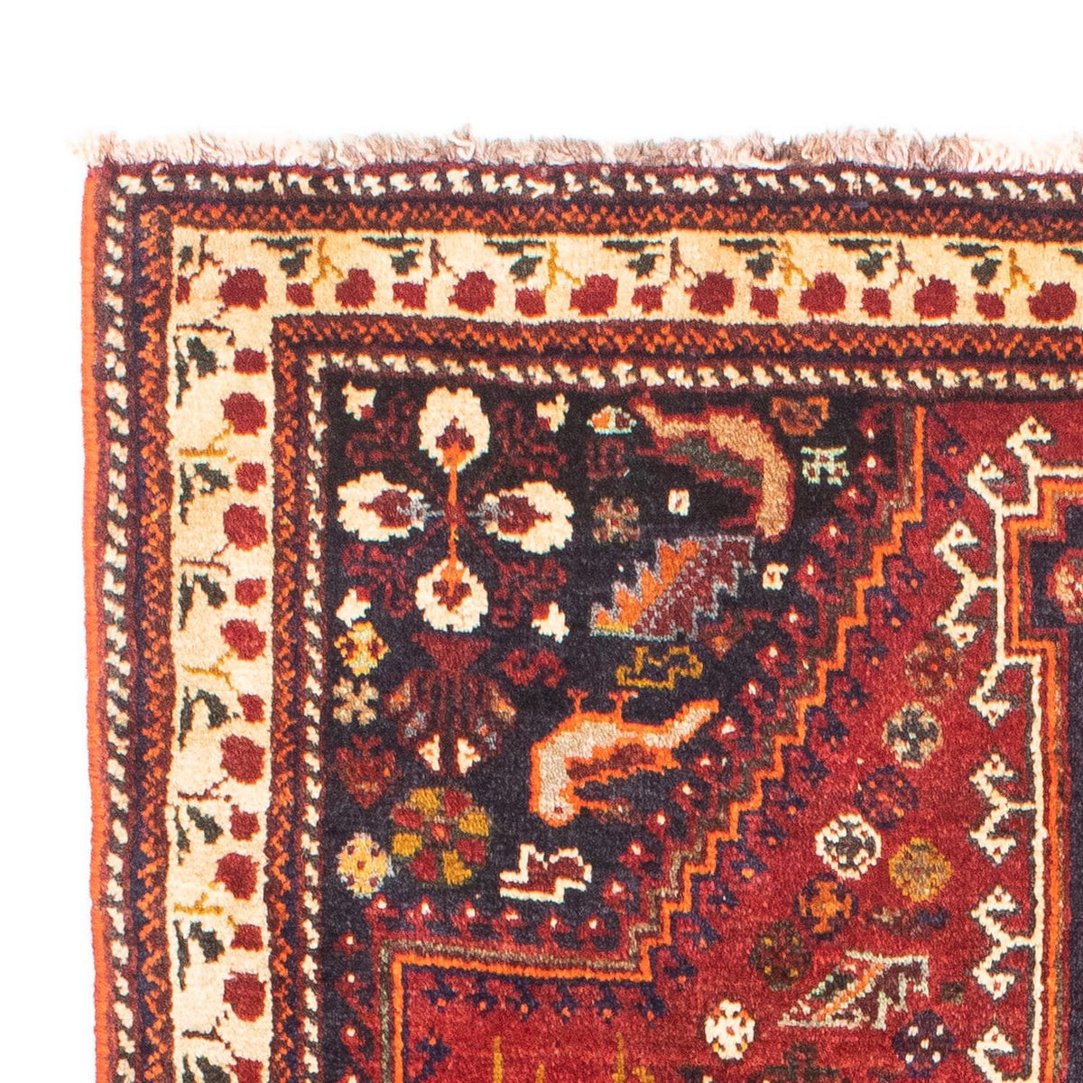 Perski dywan - Nomadyczny - 165 x 113 cm - ciemna czerwień