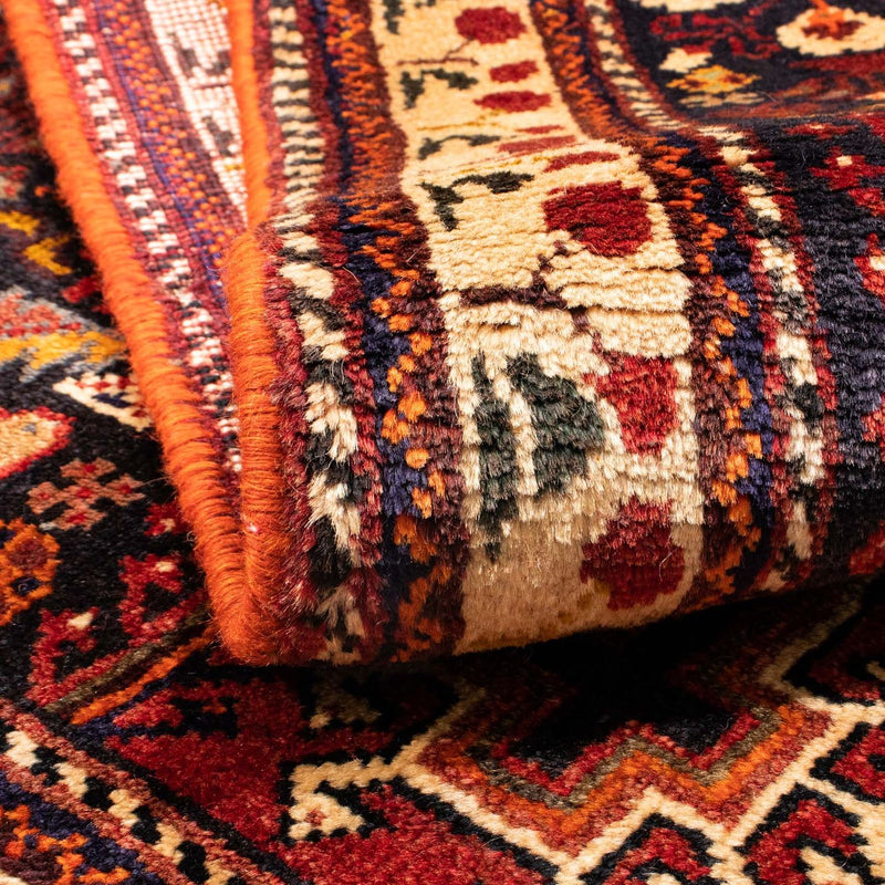 Perski dywan - Nomadyczny - 165 x 113 cm - ciemna czerwień