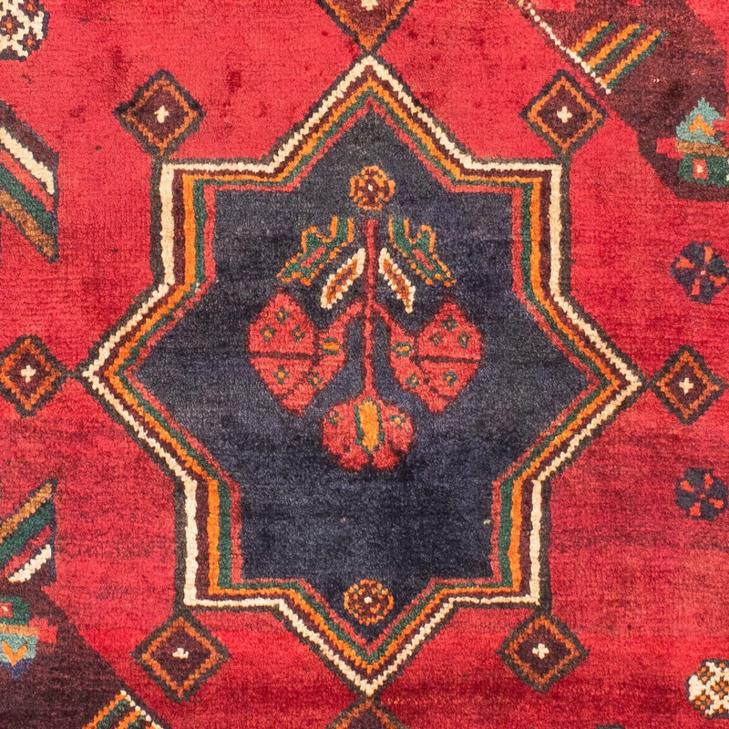 Perski dywan - Nomadyczny - 159 x 117 cm - ciemna czerwień