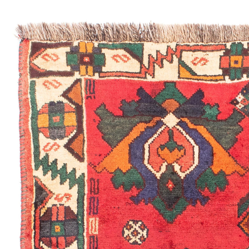 Perski dywan - Nomadyczny - 159 x 117 cm - ciemna czerwień