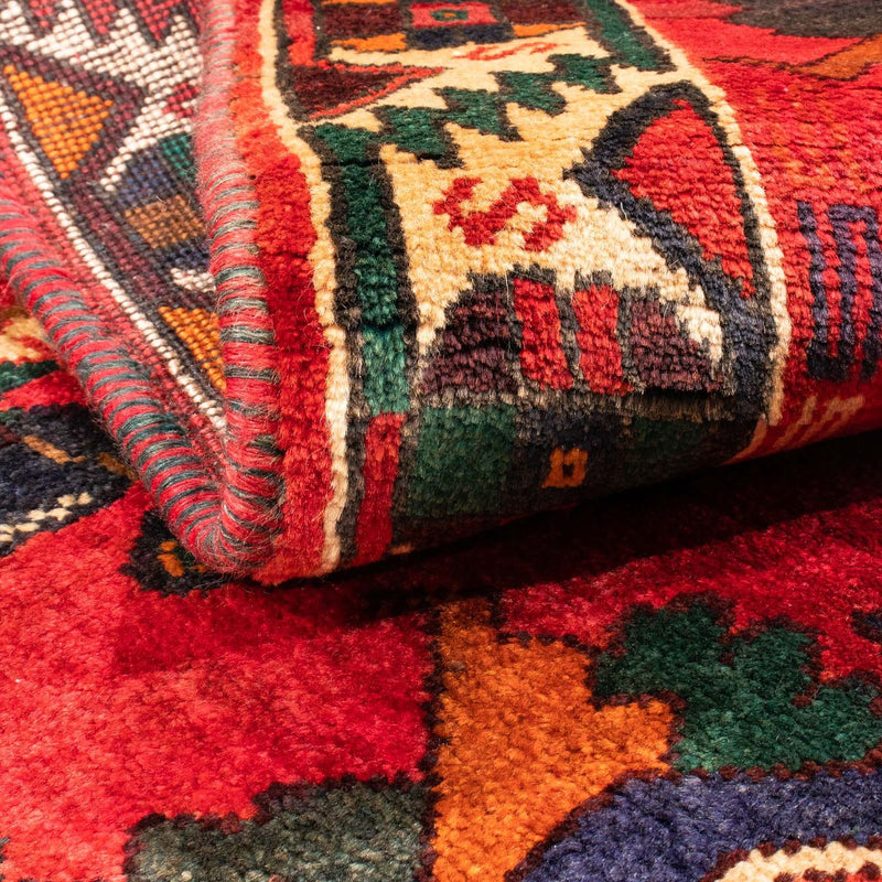 Perski dywan - Nomadyczny - 159 x 117 cm - ciemna czerwień