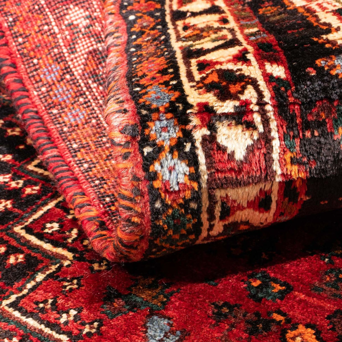 Perski dywan - Nomadyczny - 162 x 117 cm - ciemna czerwień