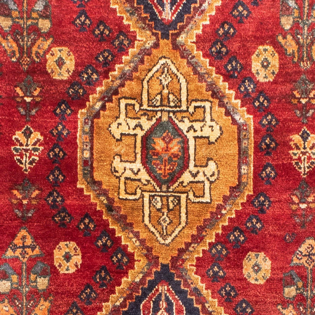 Perski dywan - Nomadyczny - 187 x 110 cm - ciemna czerwień