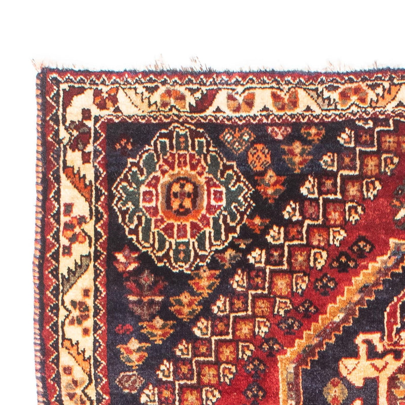 Perski dywan - Nomadyczny - 187 x 110 cm - ciemna czerwień