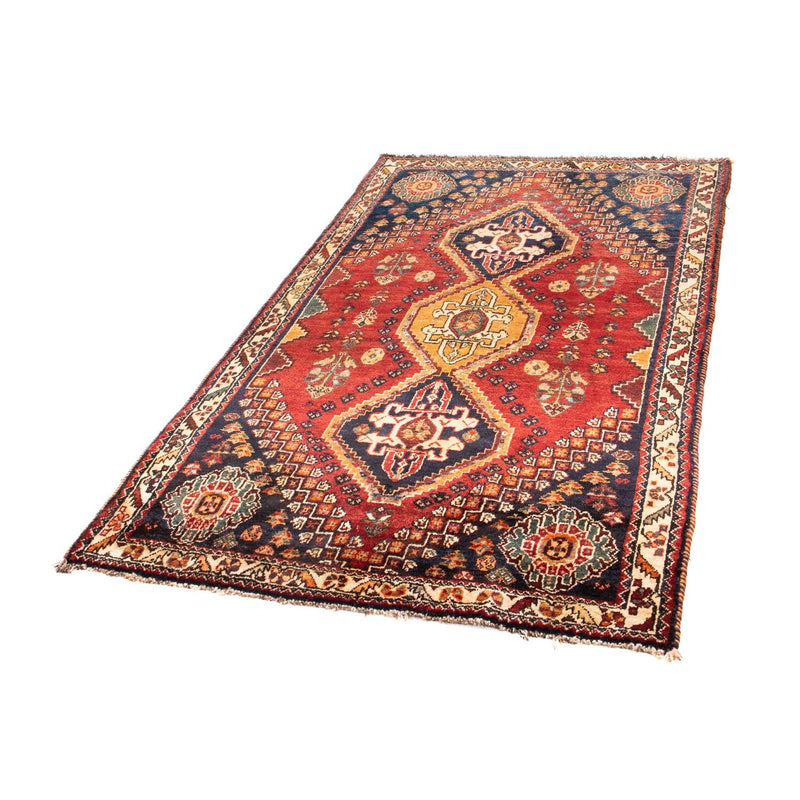 Perski dywan - Nomadyczny - 187 x 110 cm - ciemna czerwień