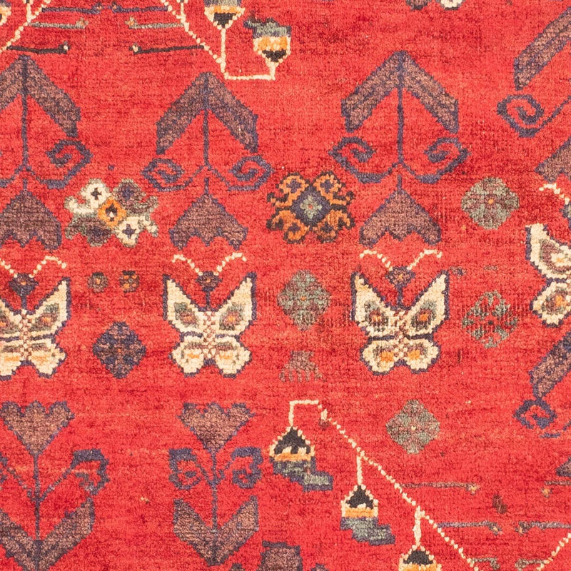 Perski dywan - Nomadyczny - 155 x 110 cm - ciemna czerwień