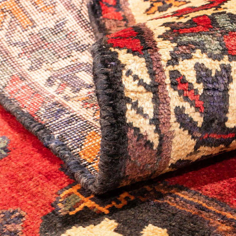 Perski dywan - Nomadyczny - 155 x 110 cm - ciemna czerwień