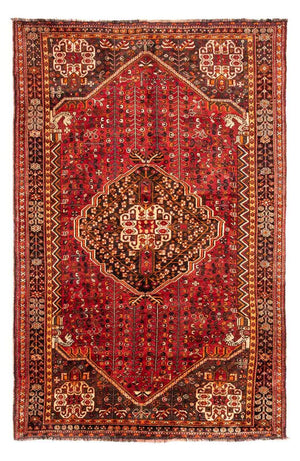 Perski dywan - Nomadyczny - 250 x 160 cm - ciemna czerwień