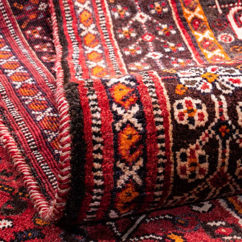 Perski dywan - Nomadyczny - 250 x 160 cm - ciemna czerwień