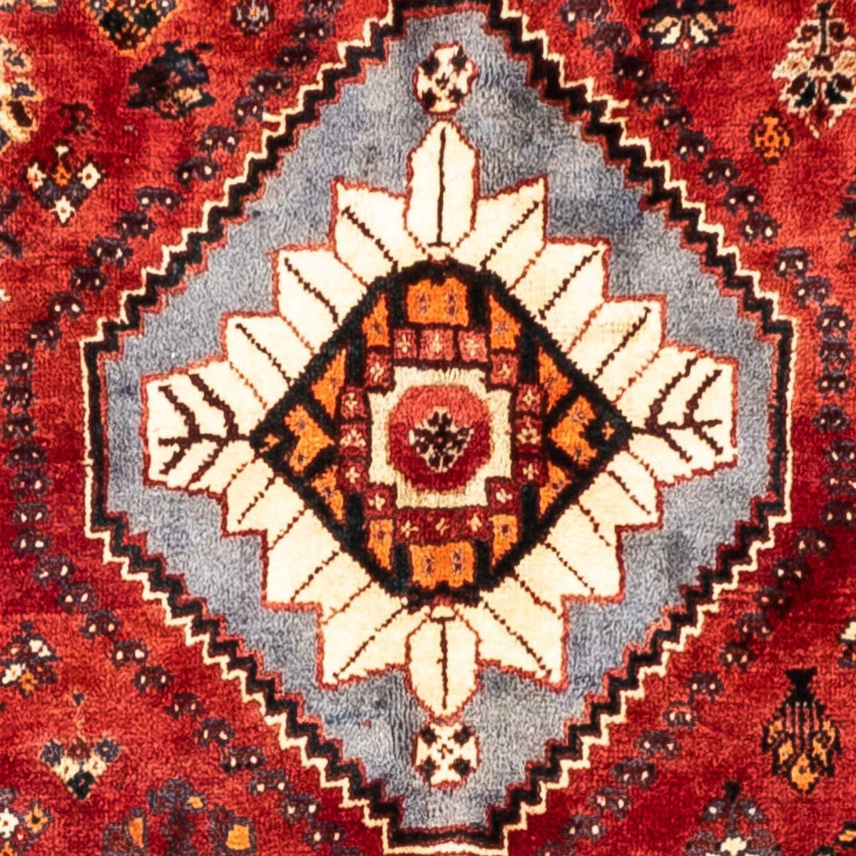 Perski dywan - Nomadyczny - 255 x 170 cm - ciemna czerwień