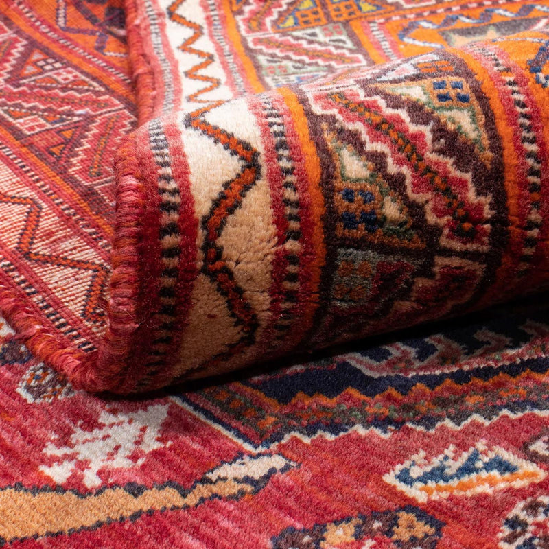 Perski dywan - Nomadyczny - 292 x 188 cm - czerwony