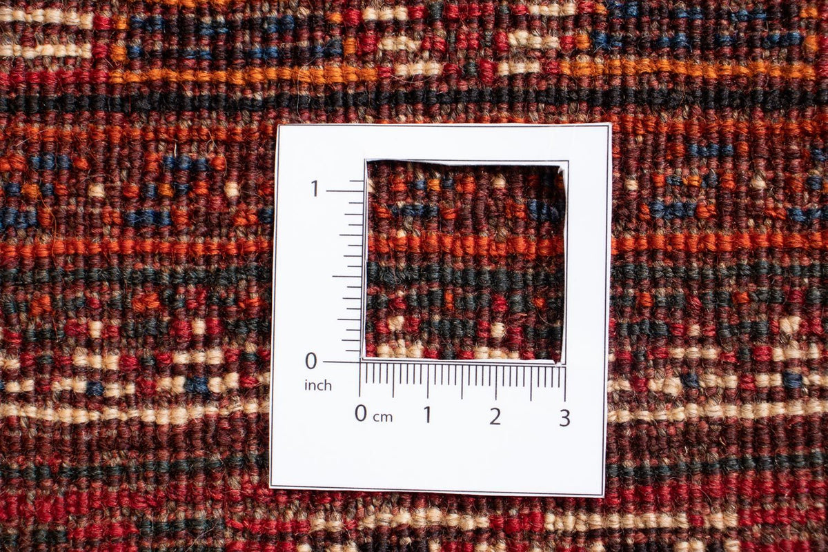 Perski dywan - Nomadyczny - 266 x 187 cm - ciemna czerwień