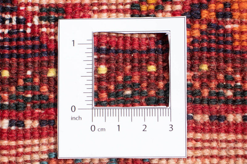 Perski dywan - Nomadyczny - 284 x 185 cm - ciemna czerwień