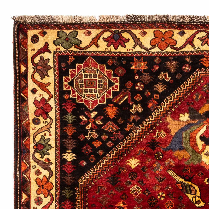 Perski dywan - Nomadyczny - 270 x 180 cm - ciemna czerwień