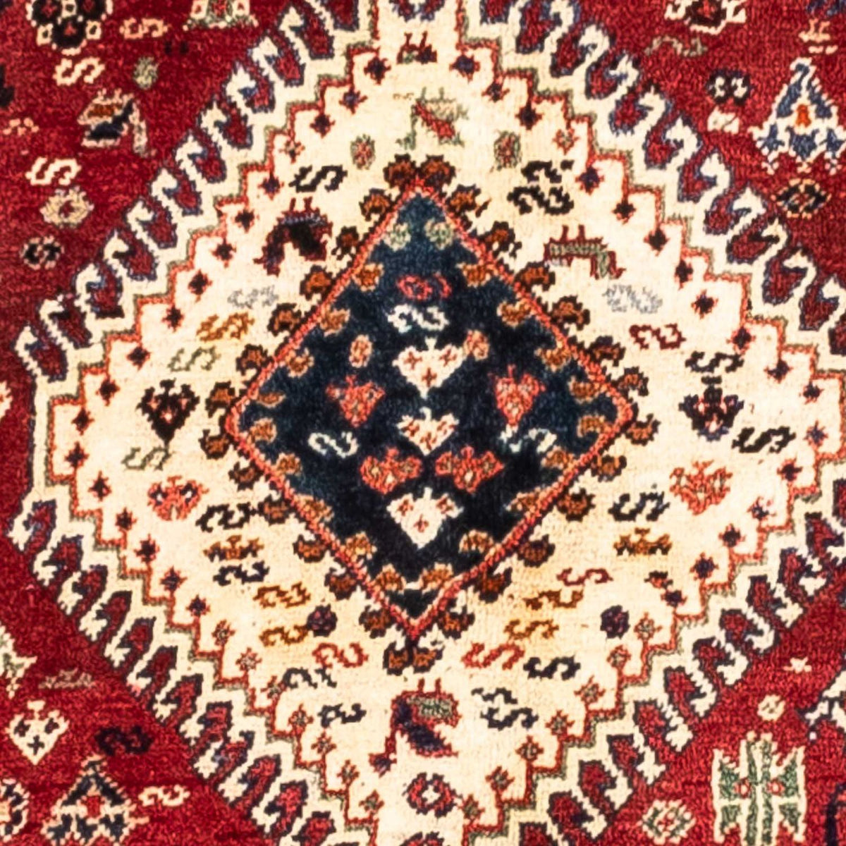 Perski dywan - Nomadyczny - 285 x 160 cm - ciemna czerwień