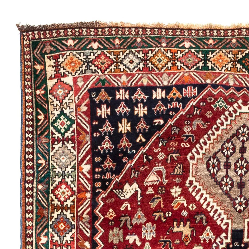 Perski dywan - Nomadyczny - 285 x 160 cm - ciemna czerwień