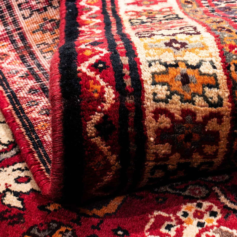 Perski dywan - Nomadyczny - 237 x 175 cm - ciemna czerwień